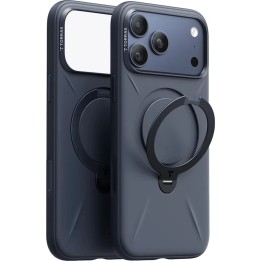 Funda TORRAS QPro de silicona compatible con MagSafe para iPhone 17 Pro Max (azul medianoche)