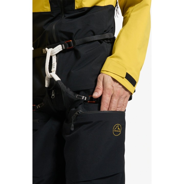 Pantalones La Sportiva Supercouloir GTX Pro para hombre, negros, talla L