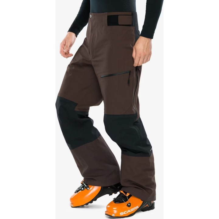 Ortovox Ravine Free 3L Hardshell Pants Men Dark Chestnut XL