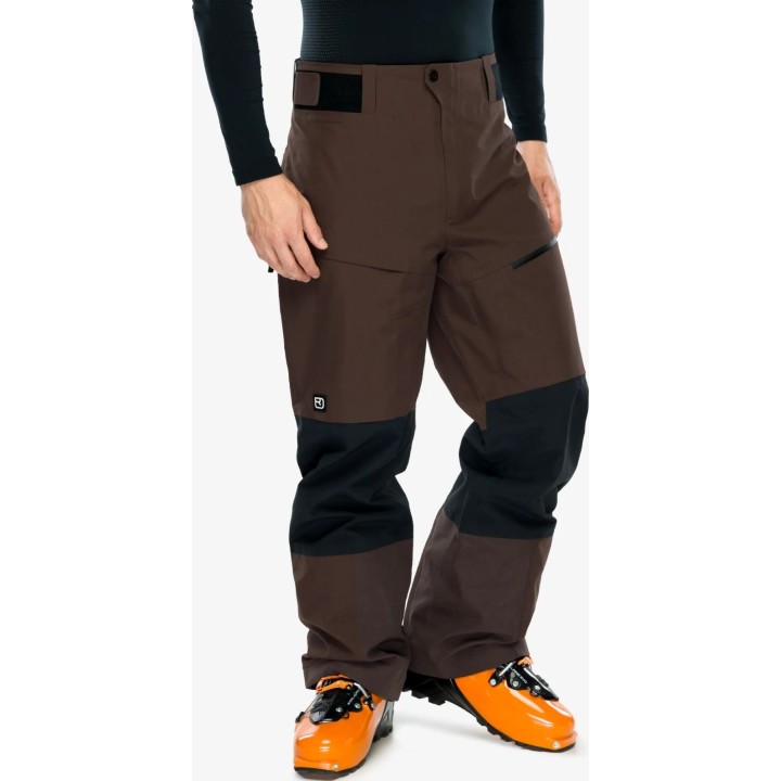 Ortovox Ravine Free 3L Hardshell-Hose Herren, Dark Chestnut, XL