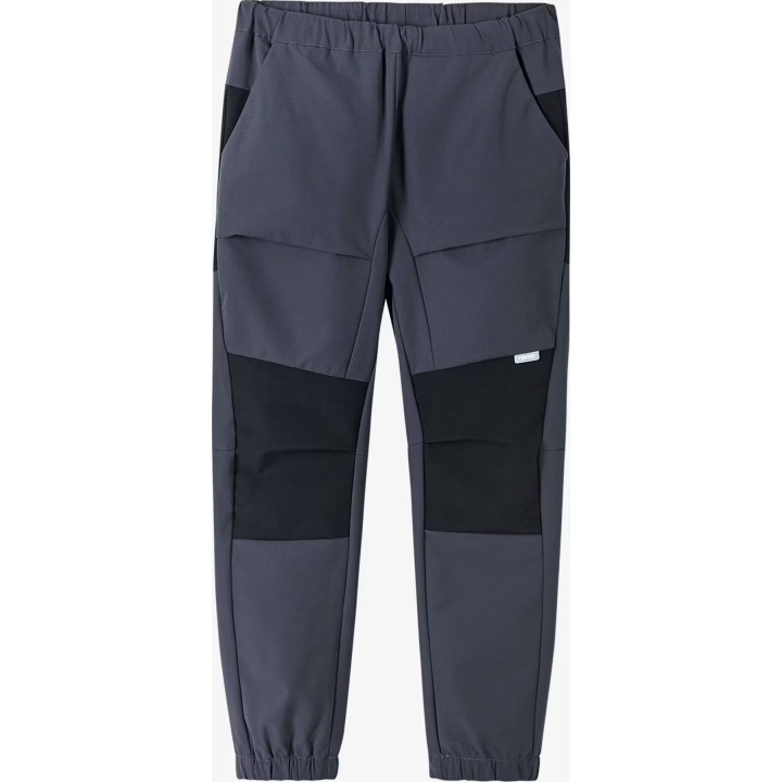 Pantalones Reima Vaeltaa para niños, negros