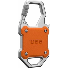 Capa UAG Monarch AirTag (Laranja/Prata)