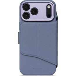 Decoded Textured Silicone Detachable Wallet - obudowa ochronna do iPhone 17 Pro kompatybilna z MagSafe (forever blue)