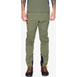 Pantalon softshell La Sportiva Aequilibrium Speed, couleur Cypress/Redwood, taille M