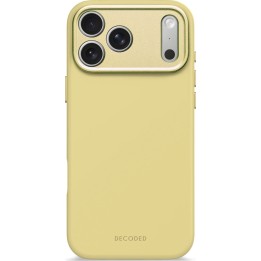 Decoded capa de silicone com MagSafe iPhone 17 Pro Max amarela