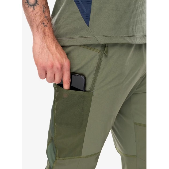 Pantalones Softshell Aequilibrium Speed de La Sportiva, color Cypress/Sequoia, talla S