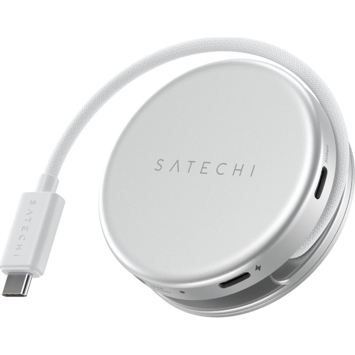Satechi OntheGo 5-in-1 Multiport Adapter - adapter do urządzeń mobilnych (USB-C 5 Gbps, USB-A 5 Gbps, HDMI 4K, czytnik kart SD 1