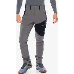 Pantaloni softshell Columbia Tech II, grigio città/nero, taglia S