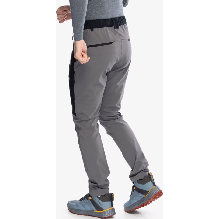 Pantalones Softshell Columbia Tech II, gris ciudad/negro, talla S