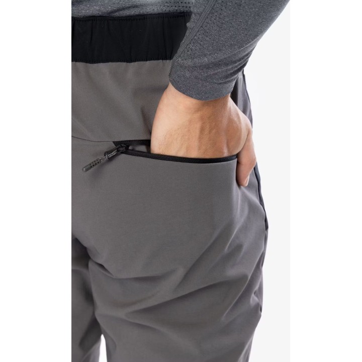 Pantalones Softshell Columbia Tech II, gris ciudad/negro, talla S
