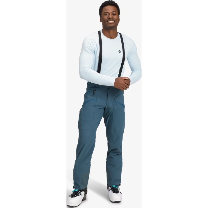Black Diamond Dawn Patrol Softshell Pants Midnight Blue L