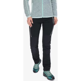 Pantaloni softshell La Sportiva Zupo 2.0 da donna, nero/nero, taglia S