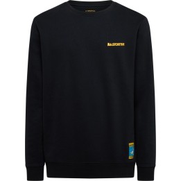 La Sportiva Climbing on the Moon Sweatshirt Black/Yellow M