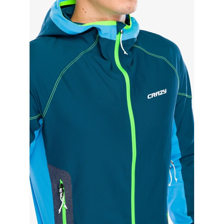 Sudadera con capucha «Crazy Pull Pegasus», azul, talla L