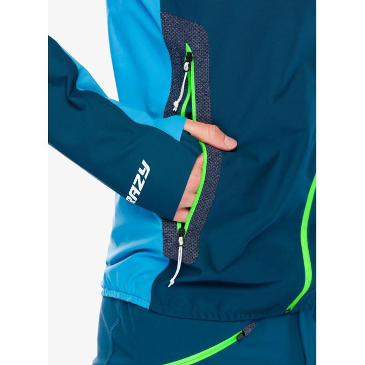 Sudadera con capucha «Crazy Pull Pegasus», azul, talla L