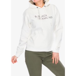 Felpa con cappuccio Black Diamond Mini Stacked da donna