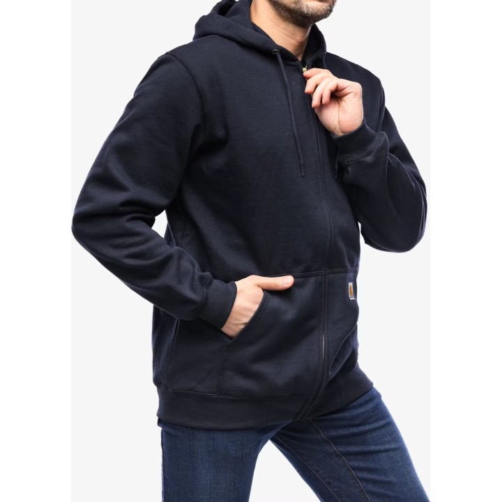 Sudadera con capucha Carhartt de peso medio, color azul marino nuevo