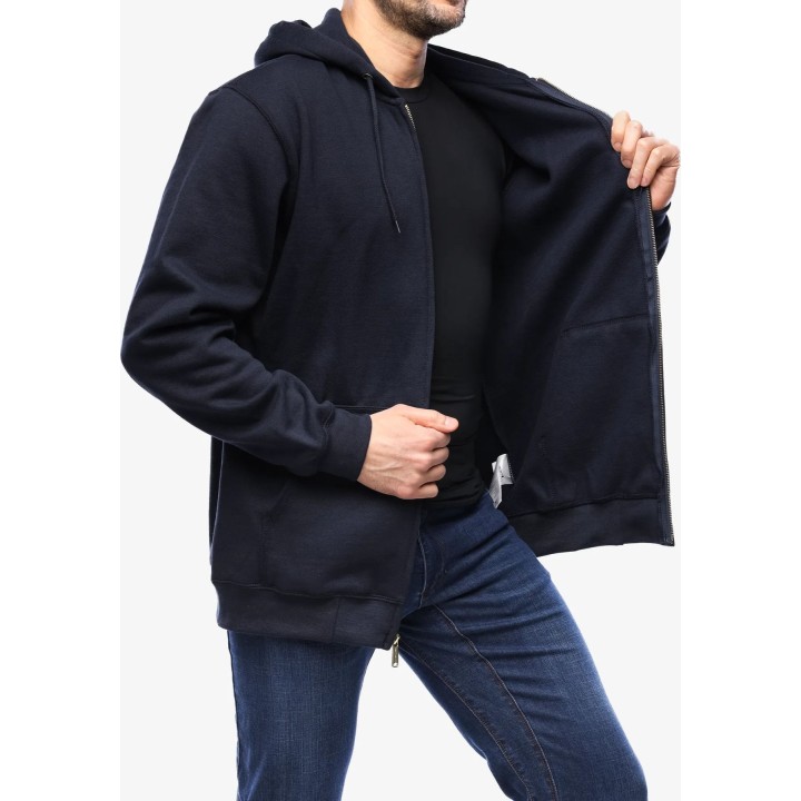 Sudadera con capucha Carhartt de peso medio, color azul marino nuevo