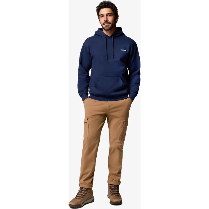 Sweat à capuche Columbia Oakwind, modèle « Collegiate », bleu marine, taille L