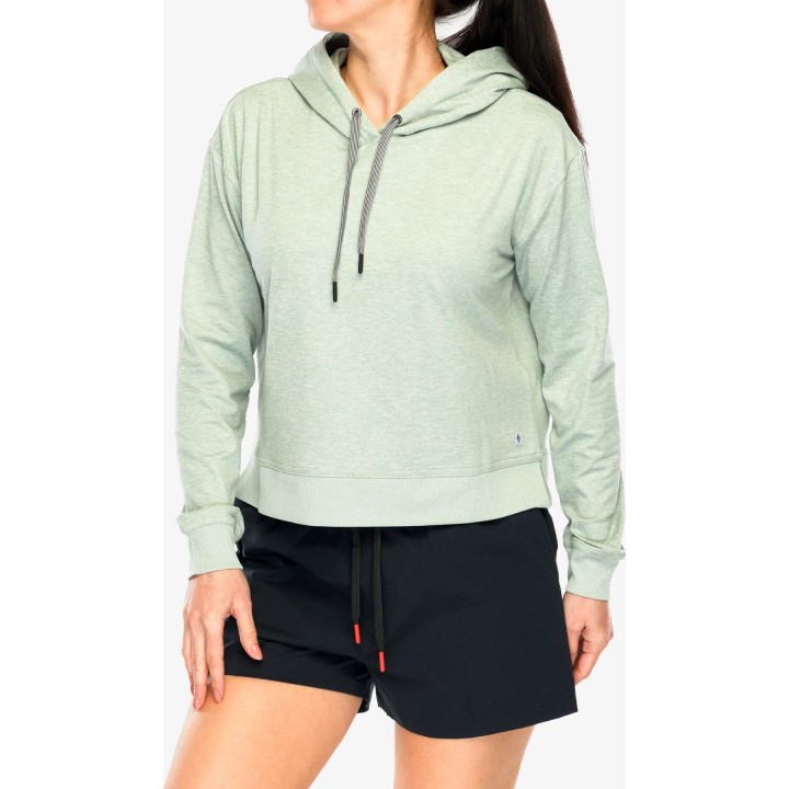 Camisola com capuz Black Diamond Circuit Midlayer para mulher