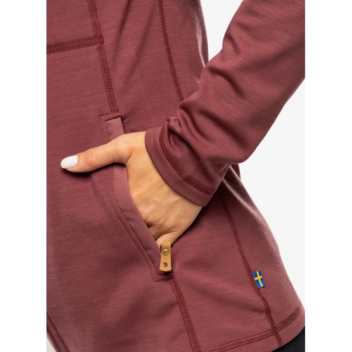 Fjällräven Keb Fleece Hoodie Women Mesa Purple XS