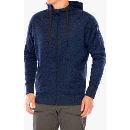 Sudadera con capucha Helikon-Tex Covert Tactical con cremallera completa, negra, talla M