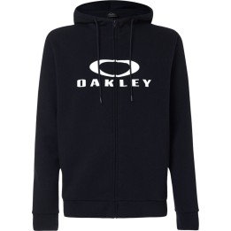 Oakley Bark FZ Hoodie 2.0 Schwarz/Weiß
