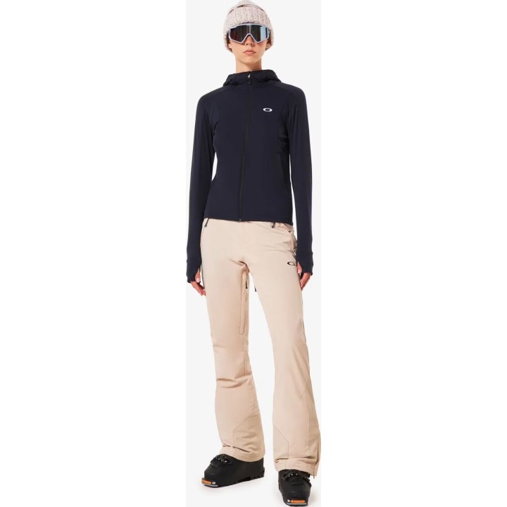Felpa con cappuccio Oakley Drift Tech Fleece da donna, nera/nera, taglia M