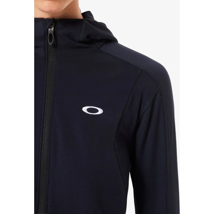 Sweat à capuche Oakley Drift Tech Fleece pour femme, noir/noir, taille M