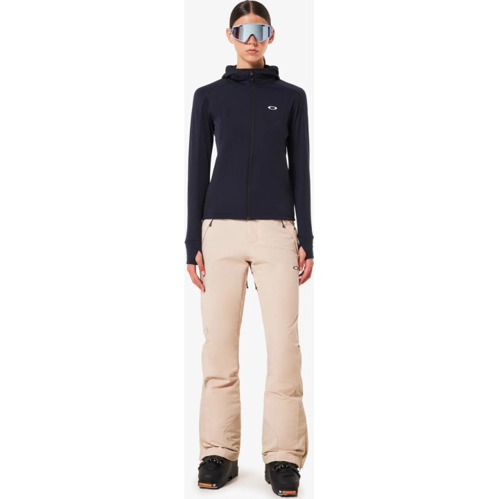 Sweat à capuche Oakley Drift Tech Fleece pour femme, noir/noir, taille M