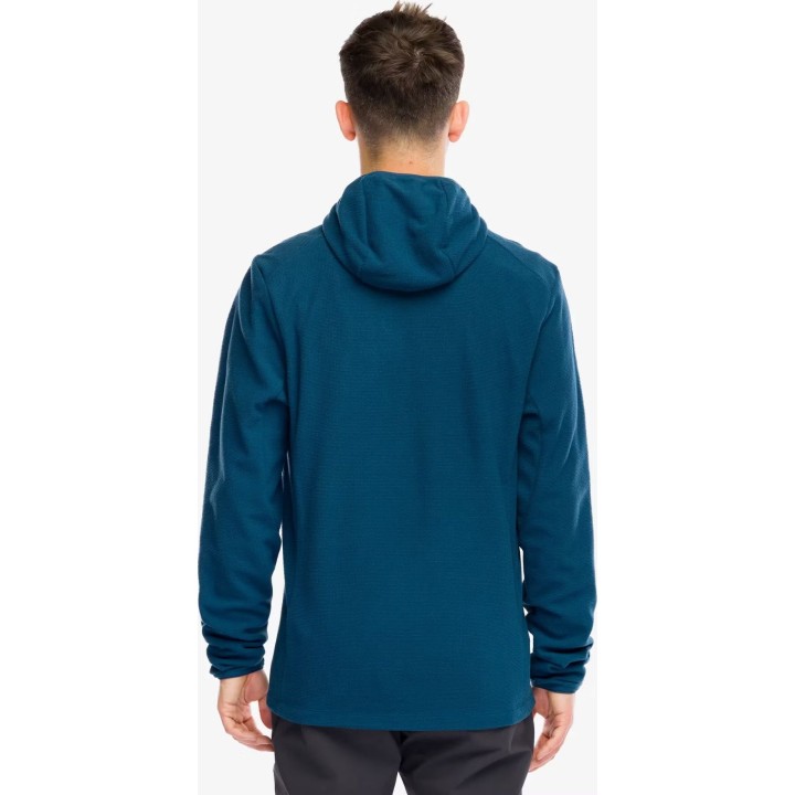 Sweat à capuche Rab Tecton, bleu Tempest, taille L