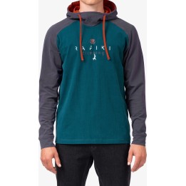 Felpa con cappuccio Rafiki Traverse Gulf Coast/Ink XL