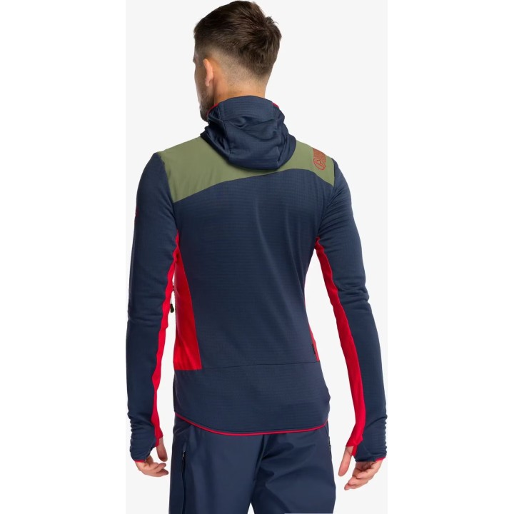 La Sportiva Aequilibrium Thermal Hoody Mountain Red/Night Sky L
