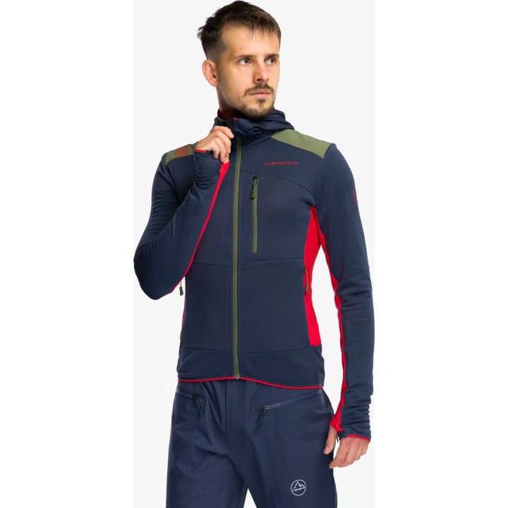 La Sportiva Aequilibrium Thermal Hoody Mountain Red/Night Sky L