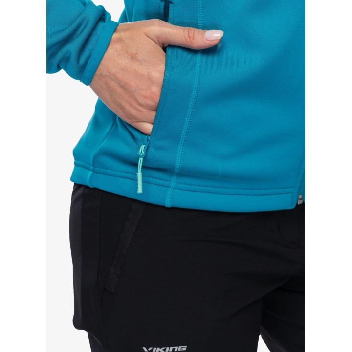 Sudadera con capucha Viking Jukon para mujer, Polartec