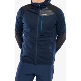 Felpa con cappuccio Viking Yosemite da uomo, blu navy/blu, taglia M