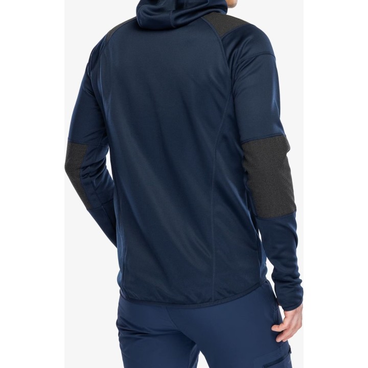 Felpa con cappuccio Viking Yosemite da uomo, blu navy/blu, taglia M
