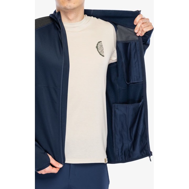 Viking Yosemite Hoodie Herren Marineblau/Blau M