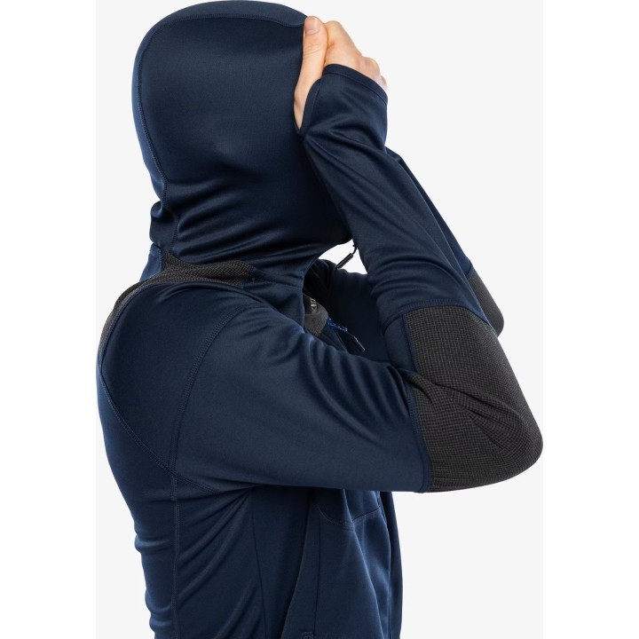 Felpa con cappuccio Viking Yosemite da uomo, blu navy/blu, taglia M