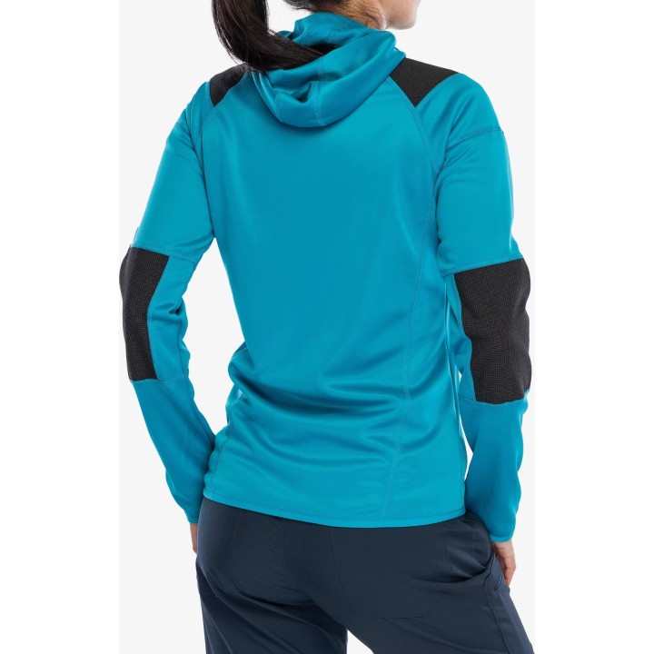 Viking Yosemite Hoodie Damen Türkis/Fuchsia XL