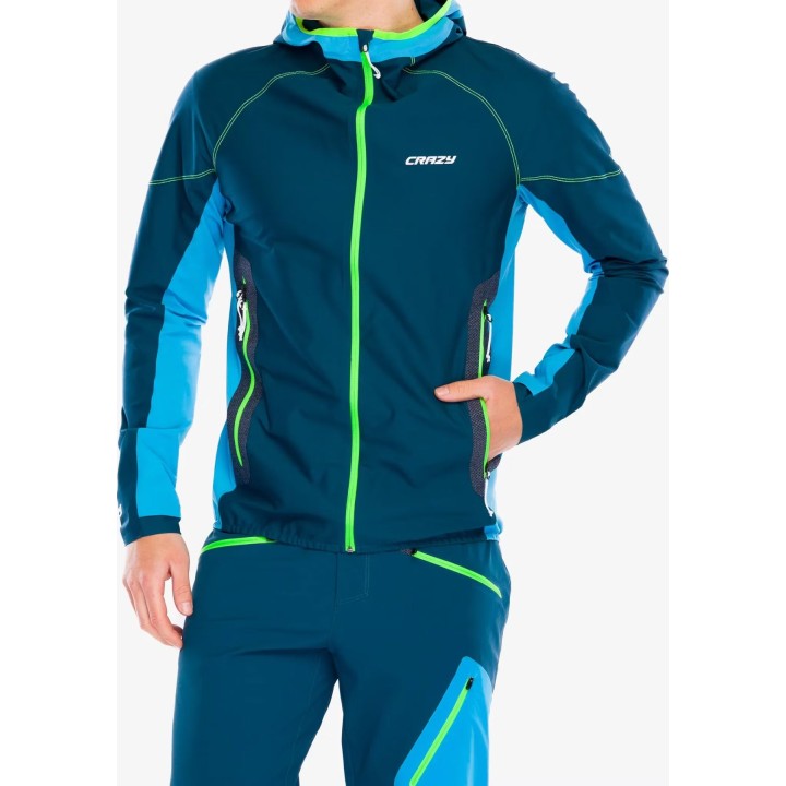 Sudadera con capucha y cremallera completa «Crazy Pull Pegasus» de Zenith, talla M