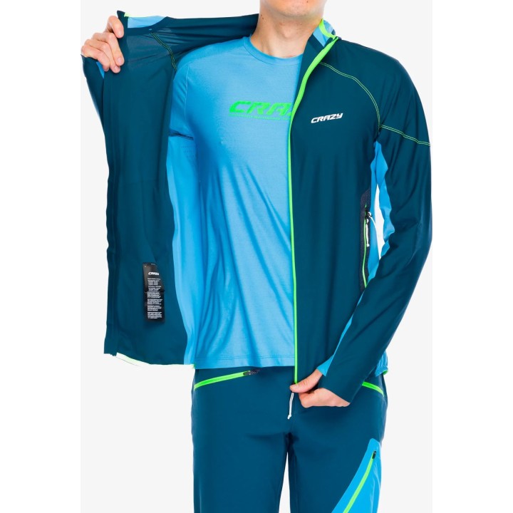 Sudadera con capucha y cremallera completa «Crazy Pull Pegasus» de Zenith, talla M