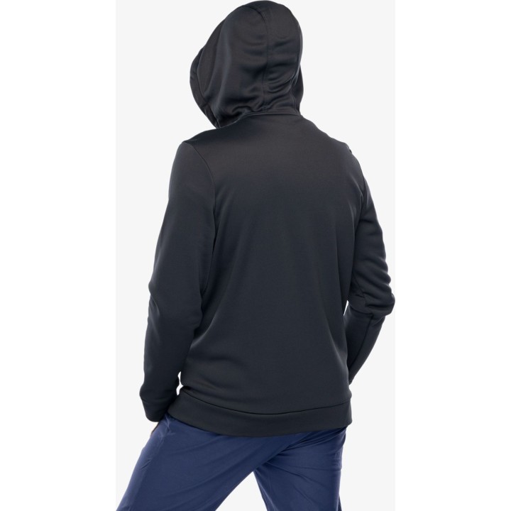 Sudadera con capucha y cremallera completa Under Armour Armour Fleece para hombre, negra, talla M