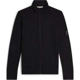 Sudadera con capucha y cremallera Icebreaker Merino 260 Quantum IV LS, negra, XXL