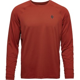 Sweat à col rond Black Diamond Alpenglow, couleur « Burnt Sienna », taille M