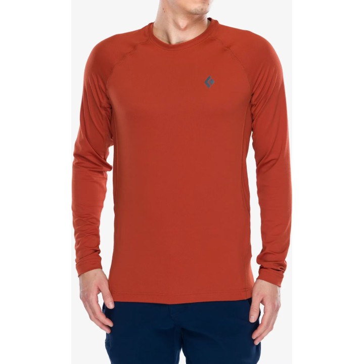 Black Diamond Alpenglow Crew Sweatshirt Burnt Sienna M
