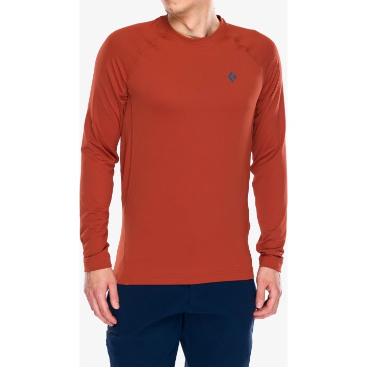 Black Diamond Alpenglow Crew Sweatshirt Burnt Sienna M