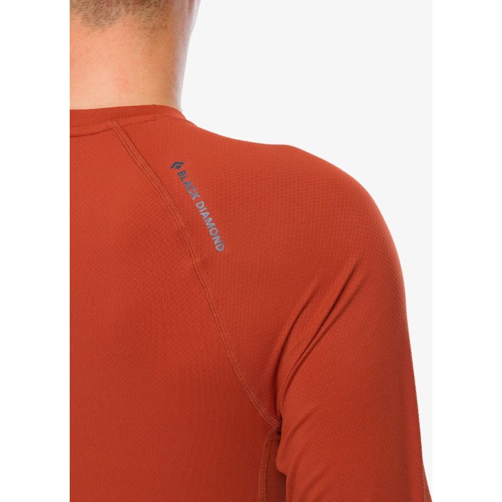 Black Diamond Alpenglow Crew Sweatshirt Burnt Sienna M