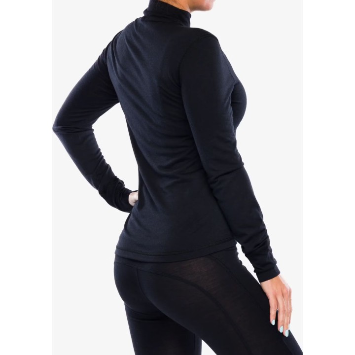 Super.natural Tundra175 Turtleneck Women Jet Black S