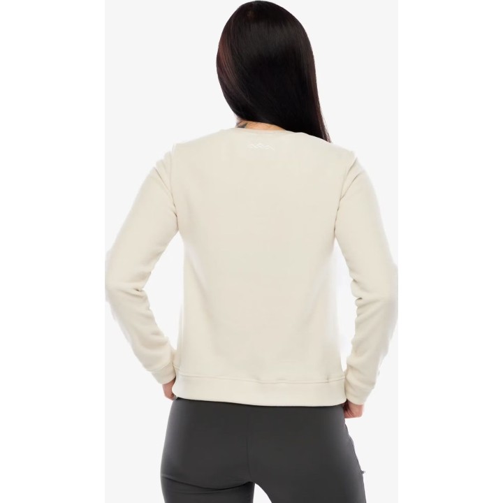 Chaqueta polar Turbat Scout para mujer, color beige niebla, talla S